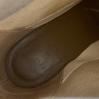 Hermes Vol Vert Knit Leather Exlibris Short Boots — view 8