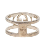 Gucci Interlocking Ring Silver — view 4