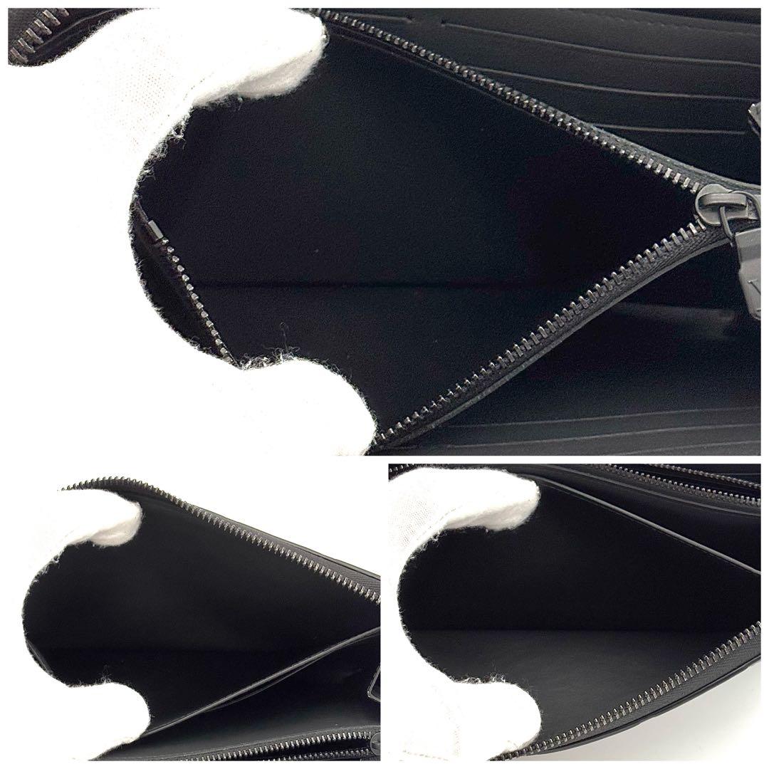 Louis Vuitton Wallet Zippy Horizontal Black — view 4