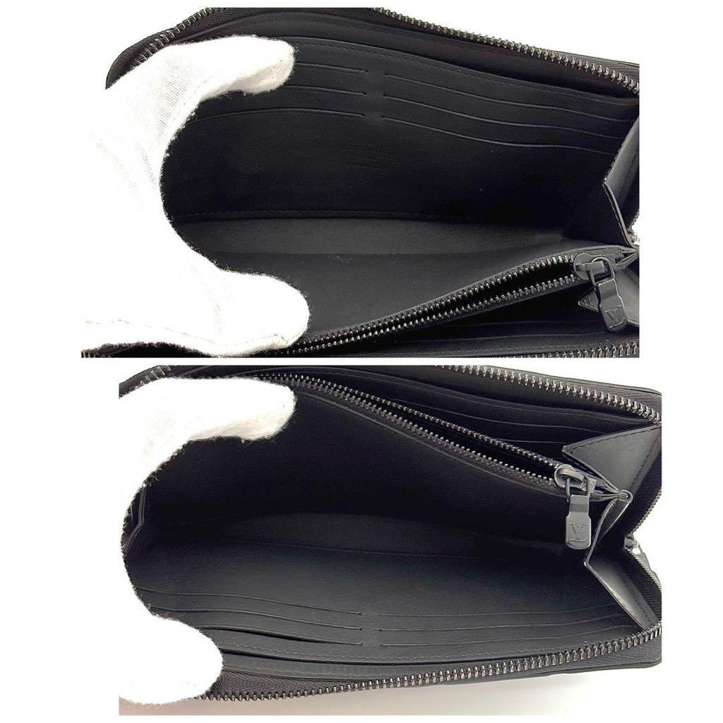 Louis Vuitton Wallet Zippy Horizontal Black — view 5