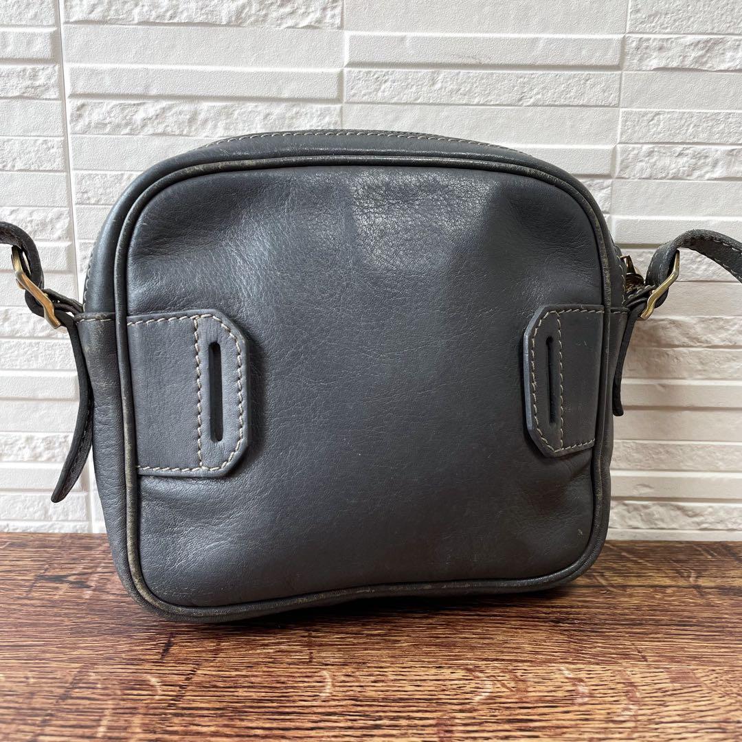 Loewe Leather Anagram Logo Golf Tee Shoulder Bag — view 2