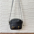 Loewe Leather Anagram Logo Golf Tee Shoulder Bag — view 3