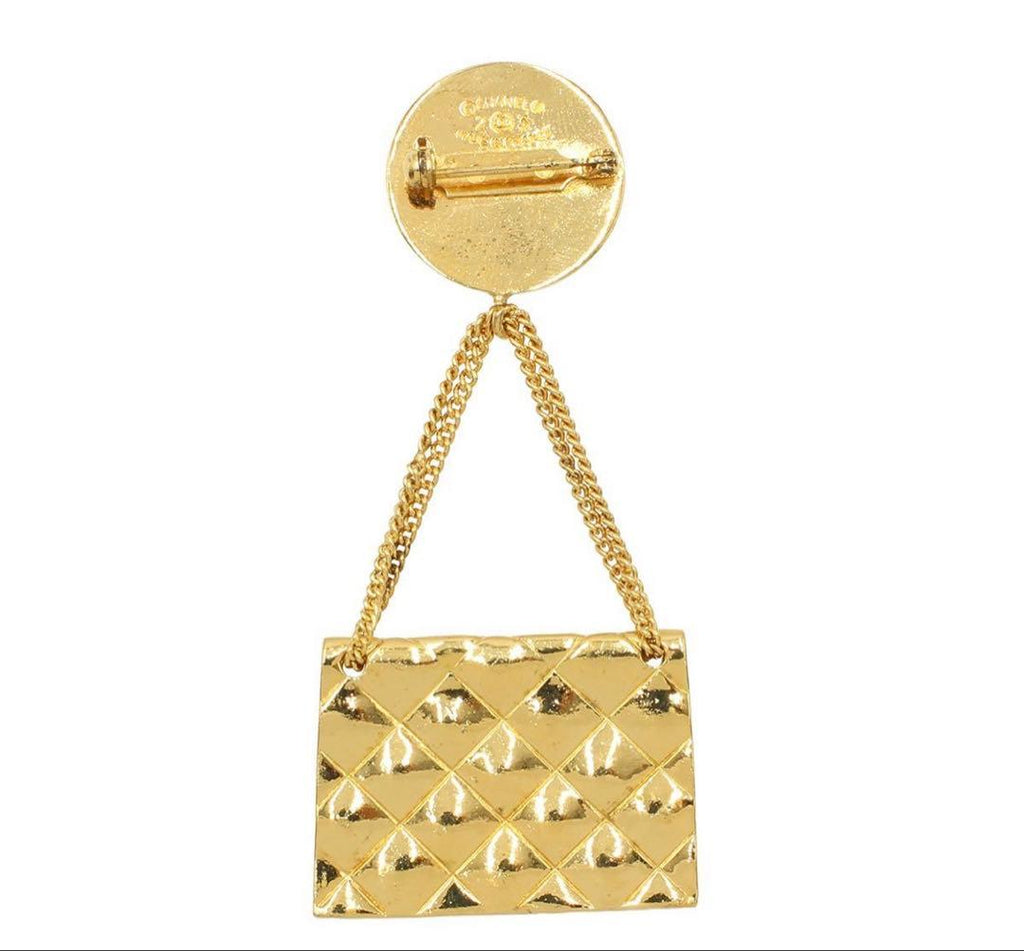 Chanel Quilted Bag Motif Brooch — view 2