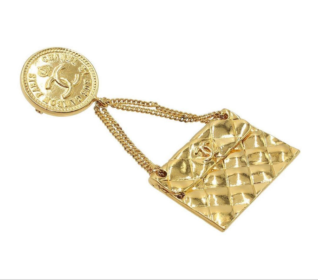 Chanel Quilted Bag Motif Brooch — view 3