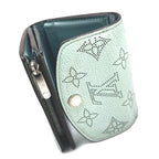 Louis Vuitton Mahina Vert Lagune Portefeuille Iris XS Wallet — view 4