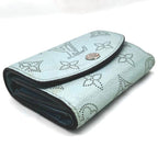 Louis Vuitton Mahina Vert Lagune Portefeuille Iris XS Wallet — view 9