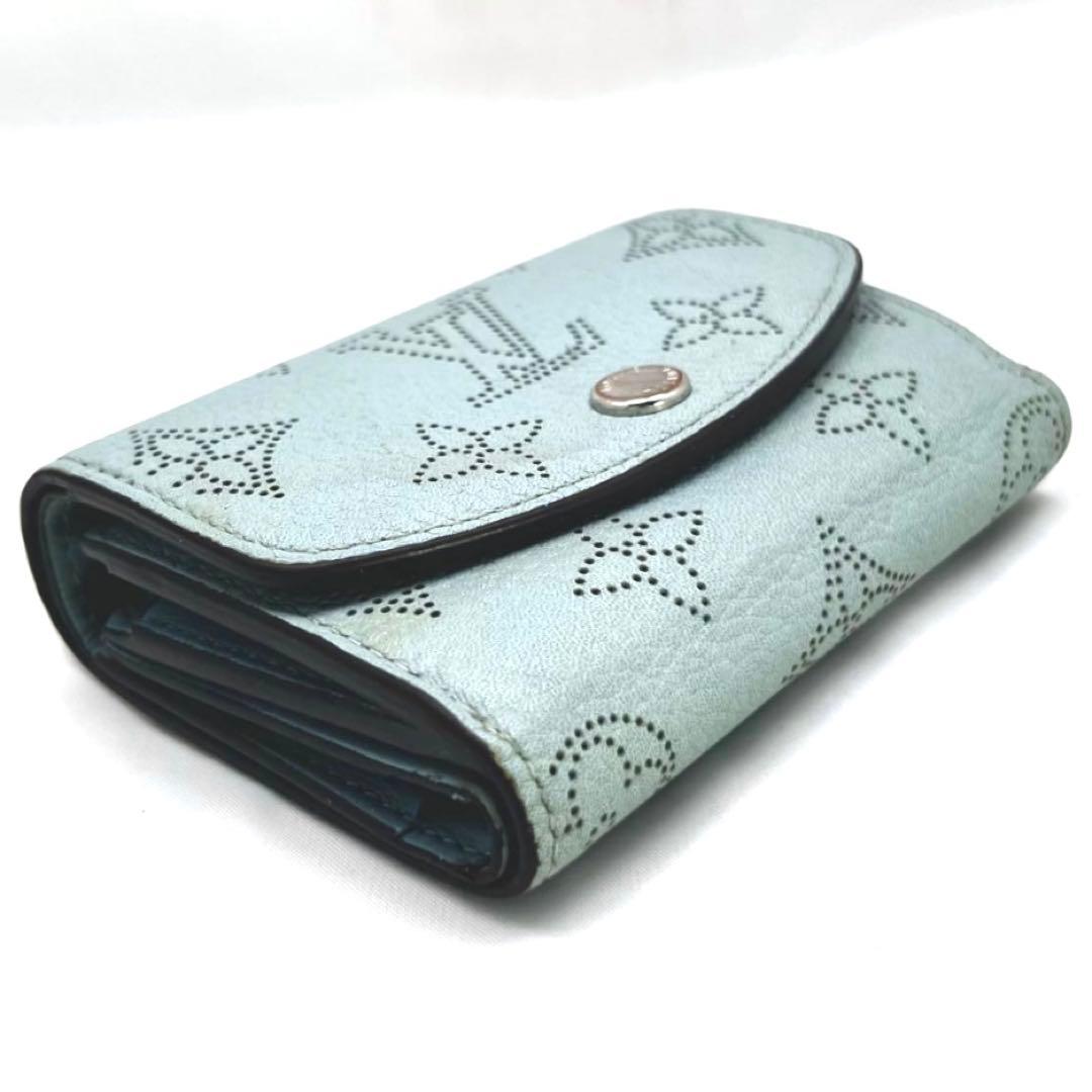 Louis Vuitton Mahina Vert Lagune Portefeuille Iris XS Wallet — view 9
