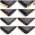 Louis Vuitton Zippy Wallet Marine Monogram — view 8