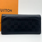 Louis Vuitton Portefeuille Brazza Damier Infini Bifold Leather Wallet — view 2