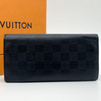 Louis Vuitton Portefeuille Brazza Damier Infini Bifold Leather Wallet — view 3