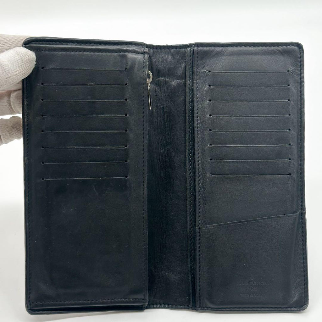 Louis Vuitton Portefeuille Brazza Damier Infini Bifold Leather Wallet — view 8