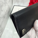 Gucci Wallet GG Marmont Silver Black — view 4