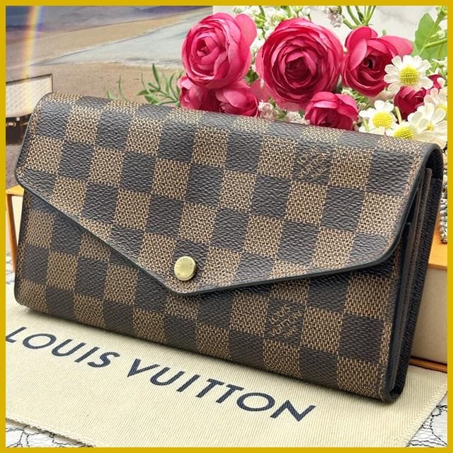 Louis Vuitton Damier Portefeuille Sarah Wallet