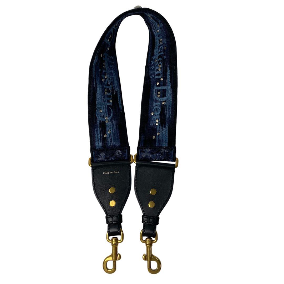 Dior Embroidered Studded Shoulder Strap