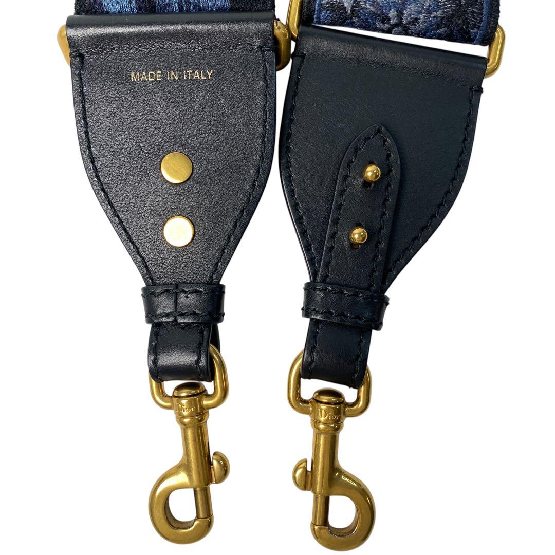Dior Embroidered Studded Shoulder Strap