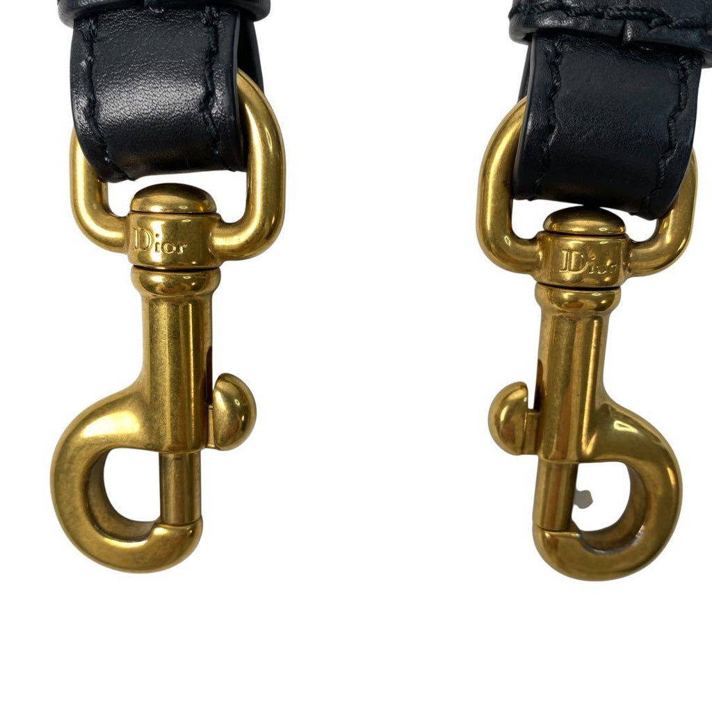 Dior Embroidered Studded Shoulder Strap