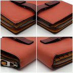 Loewe Vertical Wallet Compact Small Orange Anagram — view 5