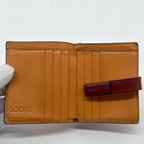 Loewe Vertical Wallet Compact Small Orange Anagram — view 7