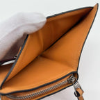 Loewe Vertical Wallet Compact Small Orange Anagram — view 8