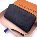 Louis Vuitton Monogram Empreinte Zippy Wallet Noir — view 2