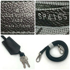 Louis Vuitton Monogram Empreinte Montaigne BB Gray Studs Handbag — view 9