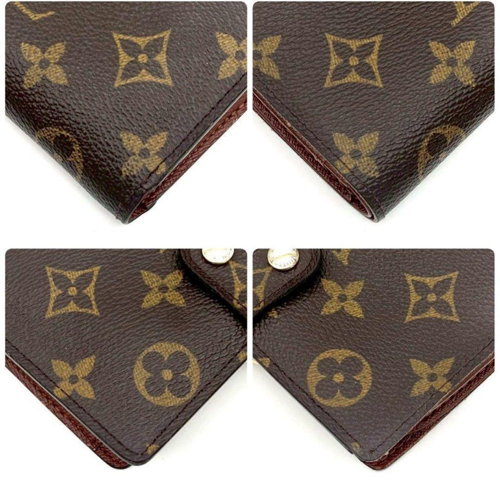 Louis Vuitton Portefeuille Viennois Wallet Bifold Monogram — view 8