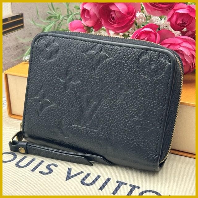 Louis Vuitton Empreinte Zippy Coin Purse Noir
