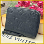 Louis Vuitton Empreinte Zippy Coin Purse Noir