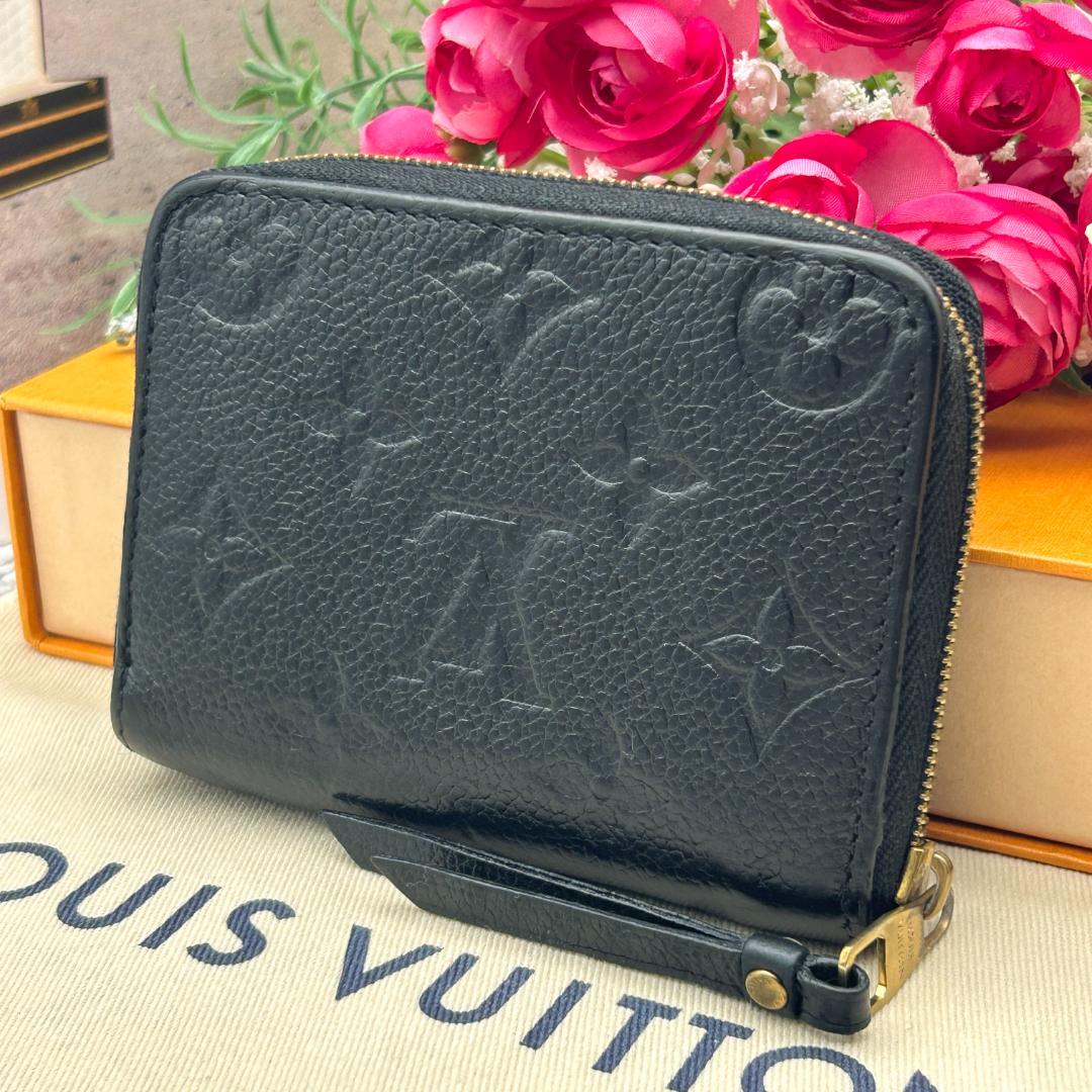 Louis Vuitton Empreinte Zippy Coin Purse Noir — view 2