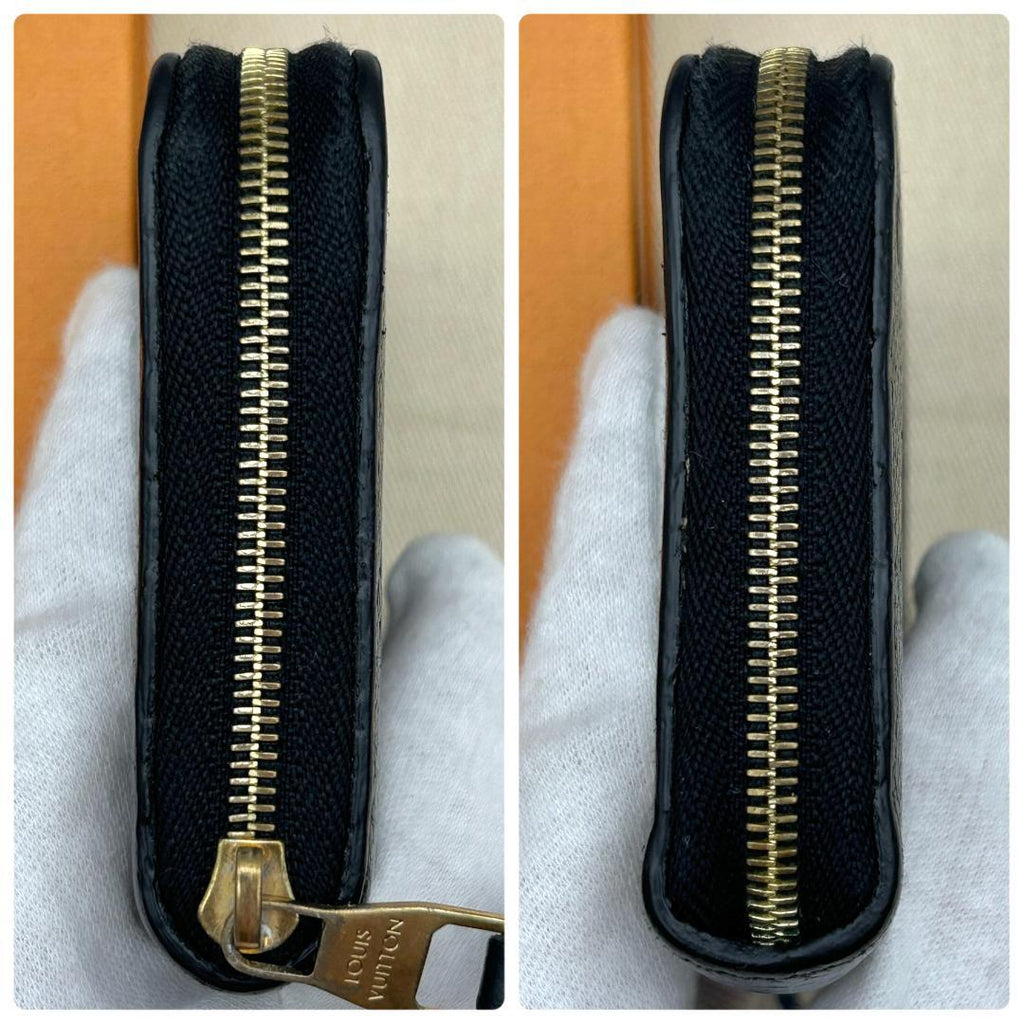 Louis Vuitton Empreinte Zippy Coin Purse Noir — view 4