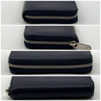 Louis Vuitton Zippy Coin Purse Epi Navy Compact Leather — view 4