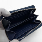 Louis Vuitton Zippy Coin Purse Epi Navy Compact Leather — view 6