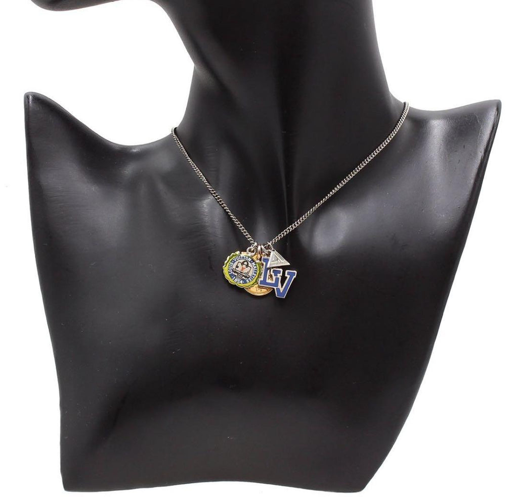 Louis Vuitton Collier Charms League Initial Necklace — view 3