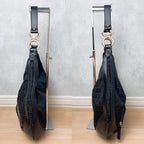 Fendi Zucchino Logo Charm Hobo Shoulder Bag Zucca — view 4