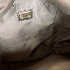 Fendi Zucchino Logo Charm Hobo Shoulder Bag Zucca — view 9