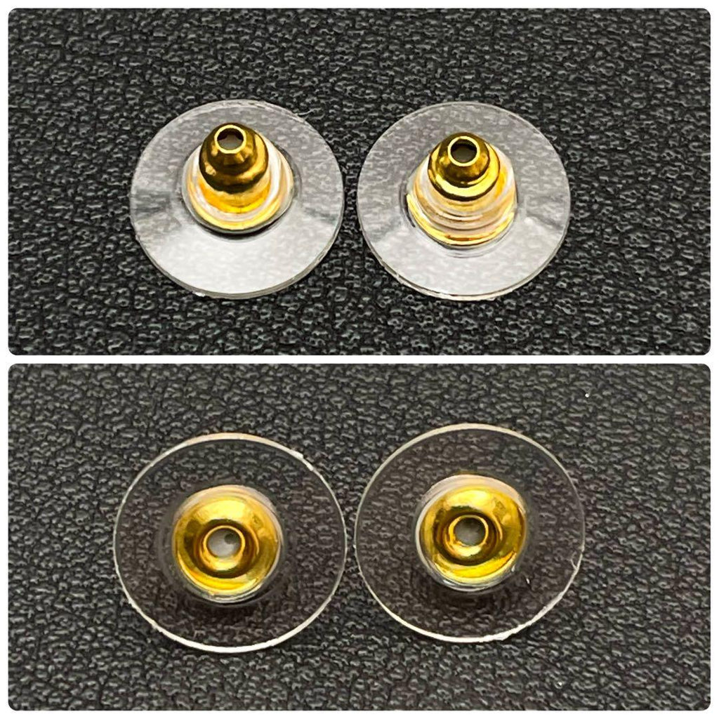 Chanel CC Logo Earrings Clear Icon Gold Coco — view 5