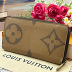 Louis Vuitton Monogram Giant Reverse Zippy Wallet — view 2