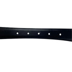 Celine Leather Gold Triomphe Buckle Belt Black — view 6