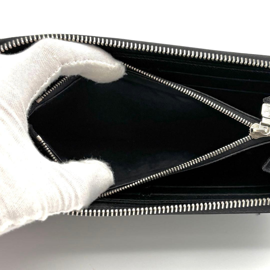 Louis Vuitton Epi Portefeuille Clemence Noir Black Wallet — view 4