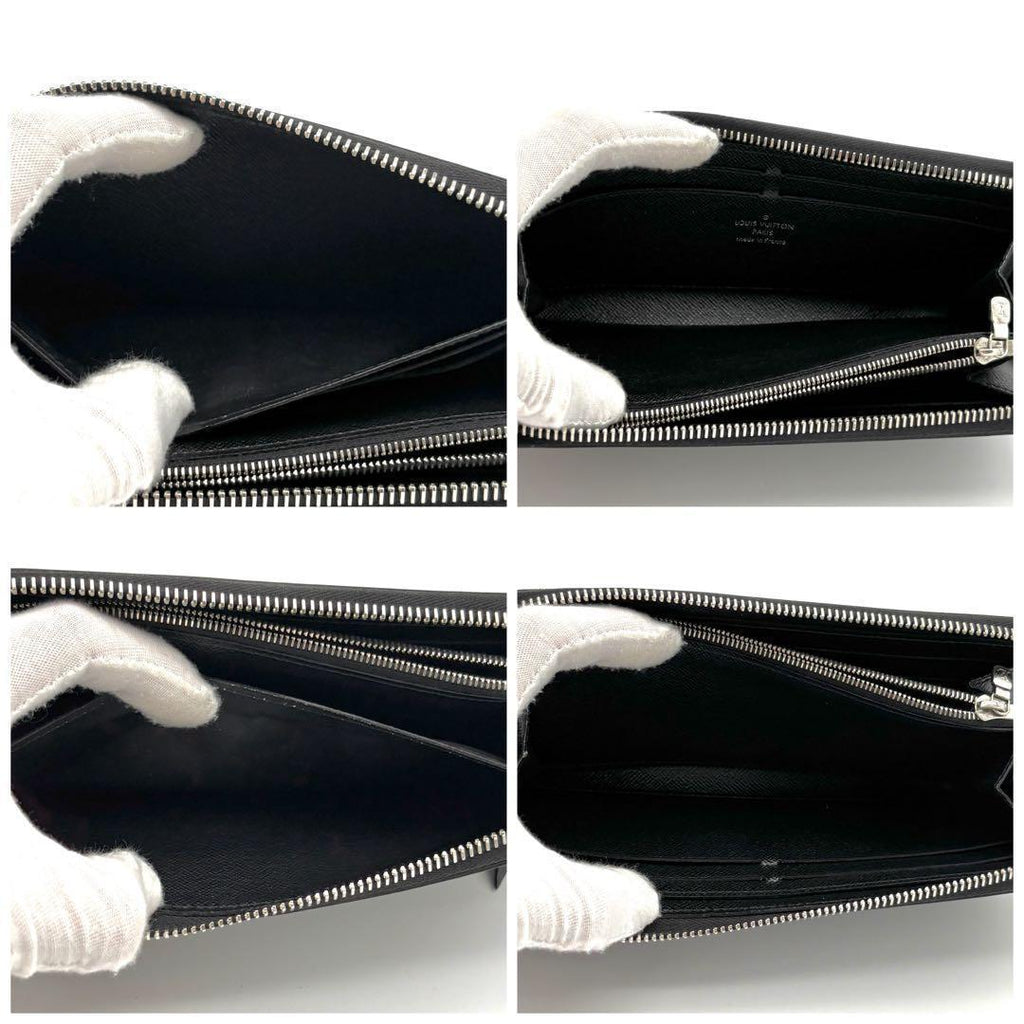 Louis Vuitton Epi Portefeuille Clemence Noir Black Wallet — view 5