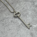 Tiffany & Co Key Motif Ball Chain Necklace