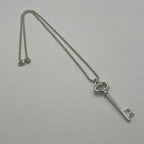 Tiffany & Co Key Motif Ball Chain Necklace — view 2