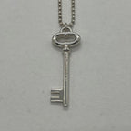 Tiffany & Co Key Motif Ball Chain Necklace — view 4