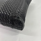 Bottega Veneta Super Intrecciato Tote Black — view 8