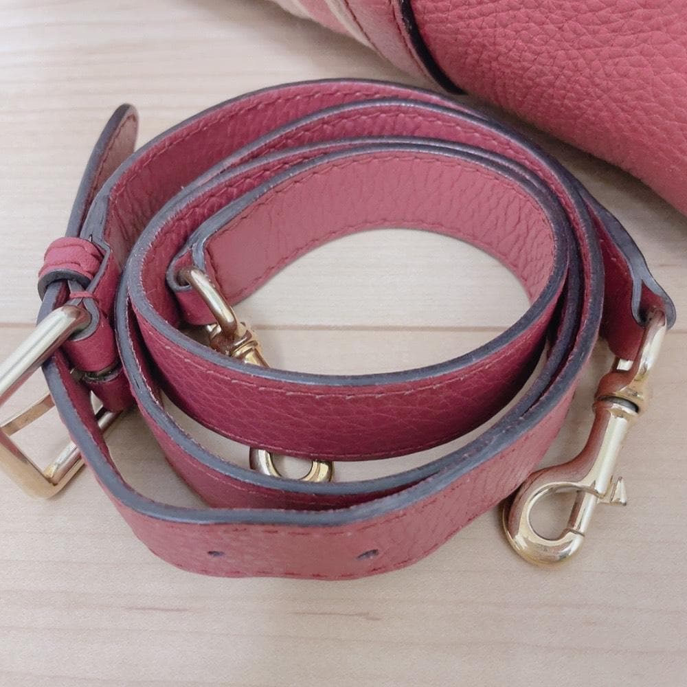 Gucci Sherry Line 2-Way Boston Bag Pink — view 8