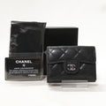 Chanel Lambskin Quilted Trifold Wallet
