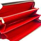 Louis Vuitton Coquelicot Zippy Wallet Monogram — view 8