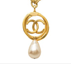 Chanel CC Logo Vintage Necklace 28 — view 3