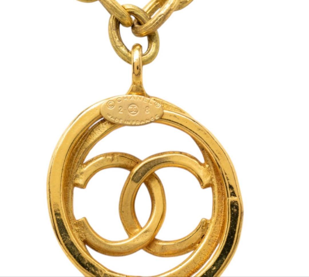Chanel CC Logo Vintage Necklace 28 — view 6
