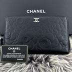 Chanel Wallet Camellia Zip Around — view 2